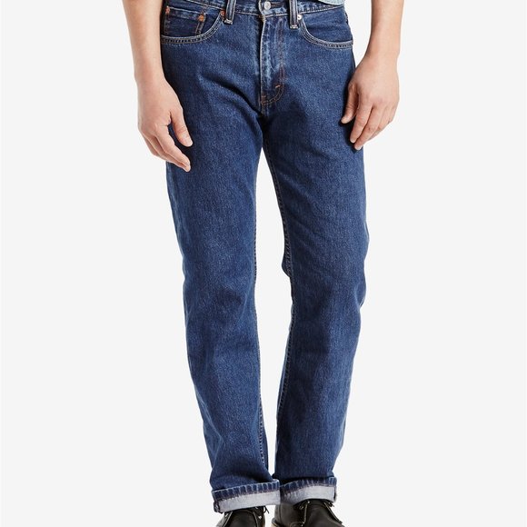 Levi's 505 Men's Regular Fit Straight Leg - Picture 2 of 6